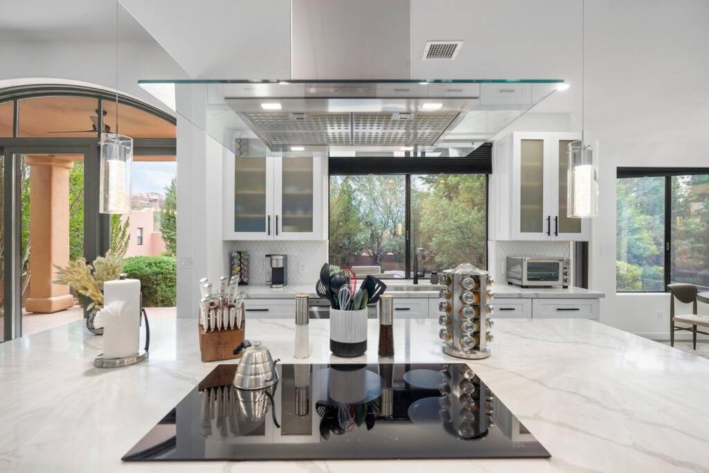 Amazing Luxury Home With Hot Tub & Views Sedona Exterior foto