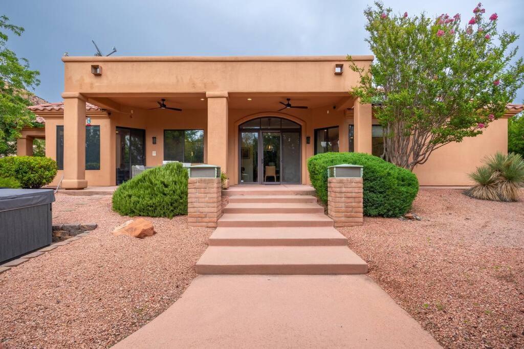 Amazing Luxury Home With Hot Tub & Views Sedona Exterior foto