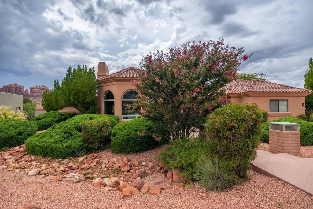 Amazing Luxury Home With Hot Tub & Views Sedona Exterior foto